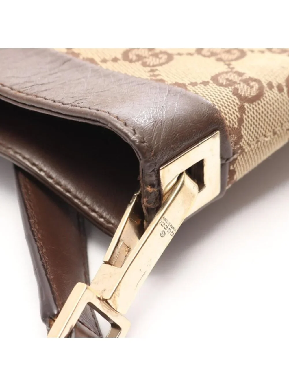 Gucci Shoulder Bag GG Canvas 001 Beige - Picture 9 of 9